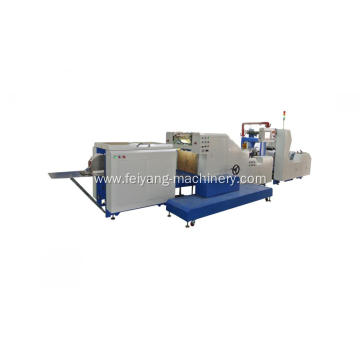 roll fed paper bag making machine